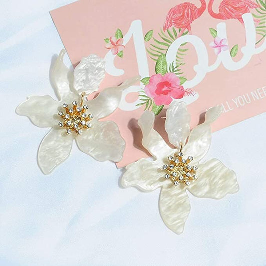 Floral Dangling Earrings